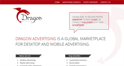 Desktop Screenshot of dragon-advertising.com